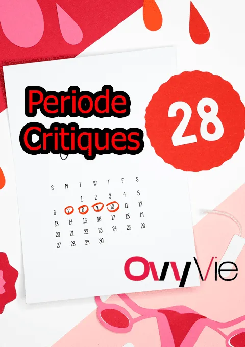 les jours dangereux du cycle menstruel de 28 jours